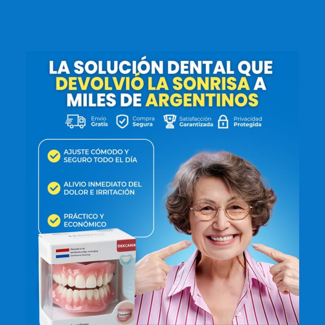 DentixPro - Kit de prótesis dental holandesa ajustable