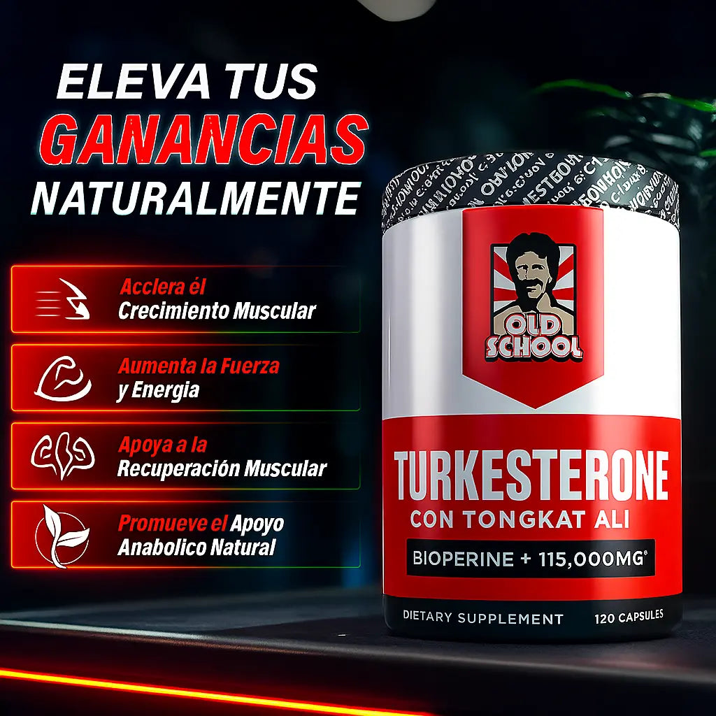 2x1 Turkesterone - Alta pureza para fuerza y rendimiento